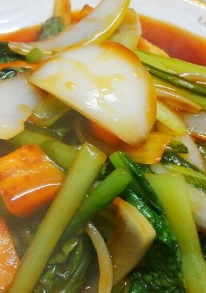☆厚揚げで!野菜タップリ酢豚風☆☆-レシピのメイン写真
