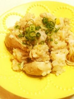 炊飯器で和風チキンライス-レシピのメイン写真