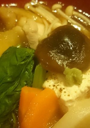 あたたまる♪鶏肉つるり治部煮風椀-レシピのメイン写真