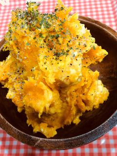 簡単すぎ手間なしかぼちゃパンプキンサラダ-レシピのメイン写真
