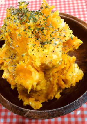 簡単すぎ手間なしかぼちゃパンプキンサラダ-レシピのメイン写真