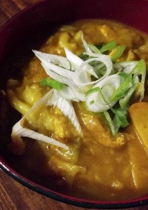 再現!?若○屋の絶品カレーうどん-レシピのメイン写真