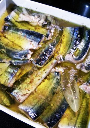サーディンならぬオイルパイク(秋刀魚)-レシピのメイン写真