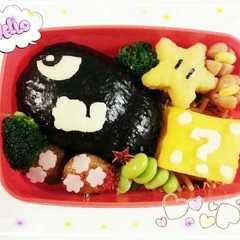 マリオ＊キラー＊キャラ弁＊簡単-レシピのメイン写真