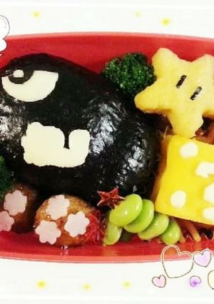 マリオ＊キラー＊キャラ弁＊簡単-レシピのメイン写真