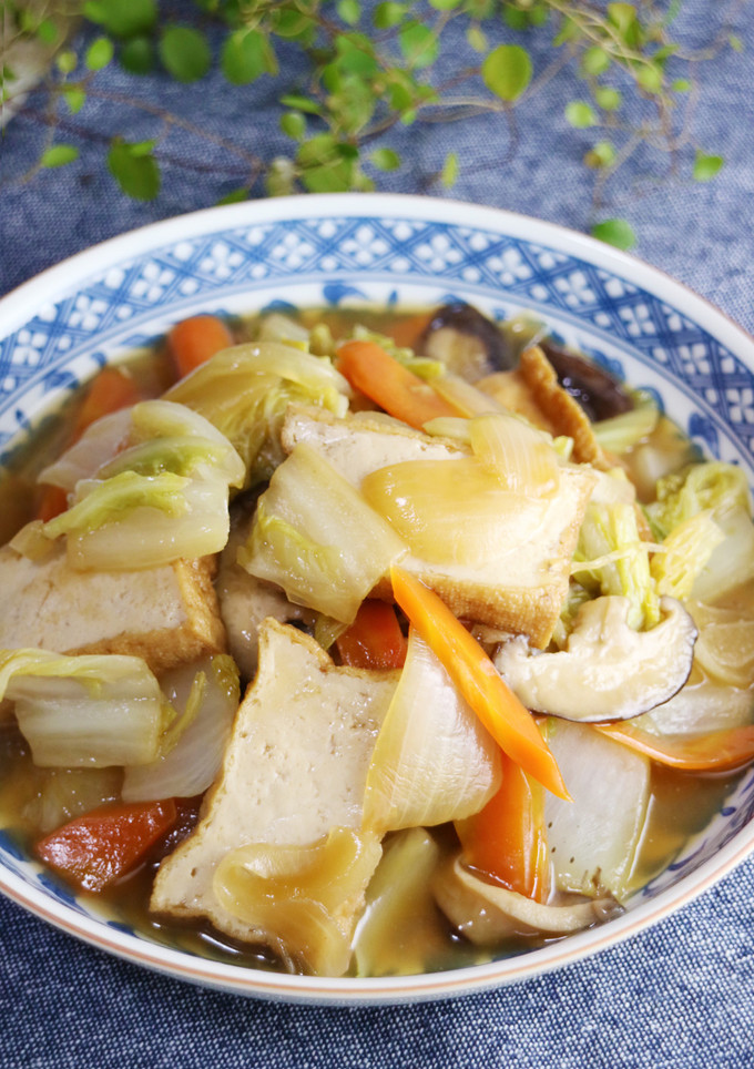 厚揚げと白菜の旨煮-レシピのメイン写真