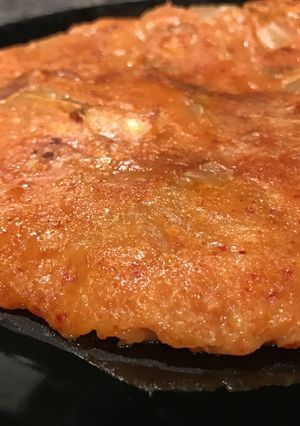 材料3つ 簡単 チヂミ 韓国料理-レシピのメイン写真
