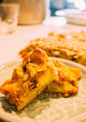 【母から】りんご＆サツマイモの滋味ケーキ-レシピのメイン写真