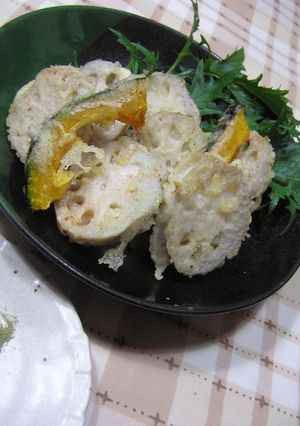 簡単♪れんこんはさみ揚げ-レシピのメイン写真