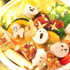 膨らむ！びっくりおばけのハロウィン鍋！-レシピのメイン写真