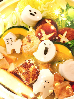 膨らむ!びっくりおばけのハロウィン鍋!-レシピのメイン写真