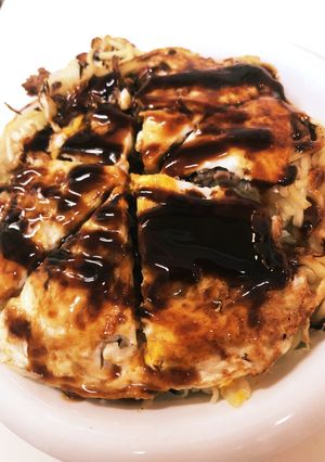 牛ミンチのお好み焼き【府中焼風】-レシピのメイン写真