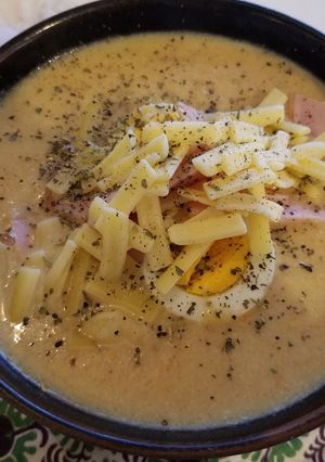 あったかとろとろポタージュラーメン-レシピのメイン写真
