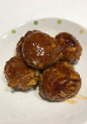 蓮根シャキシャキ 甘酸っぱい 肉団子-レシピのメイン写真