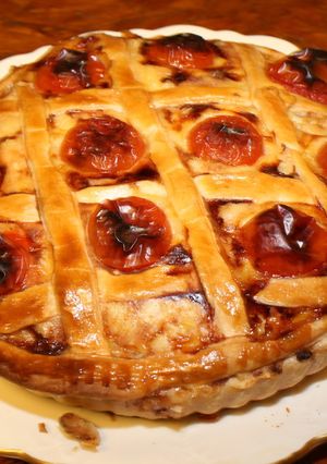 クリスマスパーティーに！ハンバーグケーキ-レシピのメイン写真