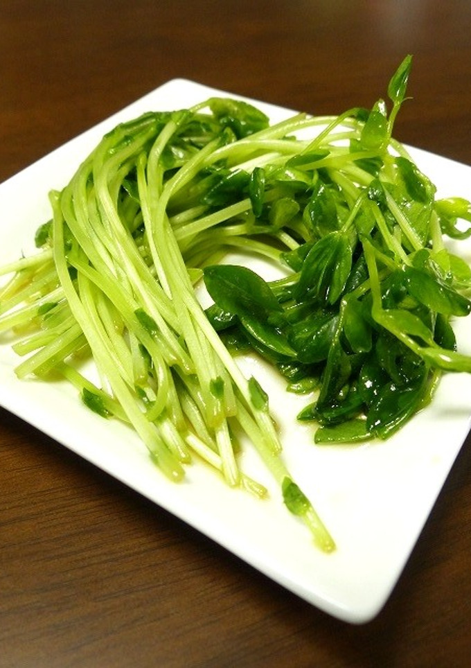 作り置き！豆苗のおひたし-レシピのメイン写真