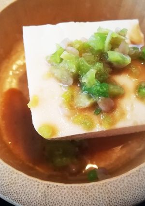 ほうれん草の根元で美味しいもう一品！冷奴-レシピのメイン写真
