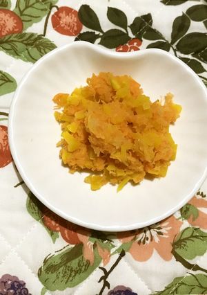 レンジで簡単！ハロウィン離乳食-レシピのメイン写真