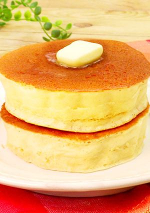 厚焼きヘルシーパンケーキ-レシピのメイン写真