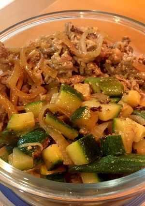 野菜牛丼-レシピのメイン写真
