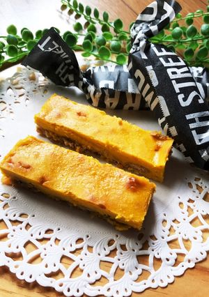 簡単♪かぼちゃのスティックチーズケーキ♪-レシピのメイン写真