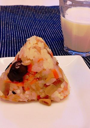 秋おにぎり-レシピのメイン写真