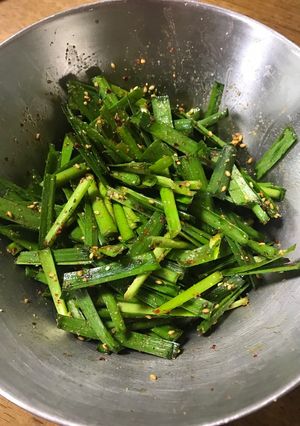 ニラの辛い薬味-レシピのメイン写真
