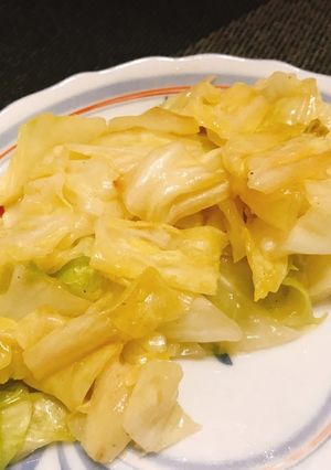 簡単！旨味！キャベツの付け合わせ-レシピのメイン写真