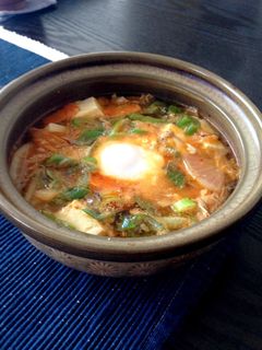 サバ缶と豆腐のチゲ風スープ☆-レシピのメイン写真