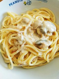 簡単クリームパスタ-レシピのメイン写真