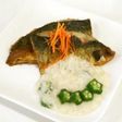 あじのとろろソースがけ