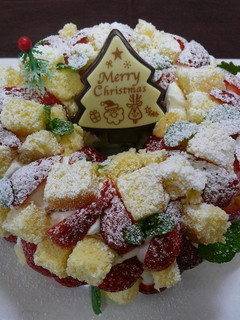 即席☆イチゴのクリスマスケーキ-レシピのメイン写真
