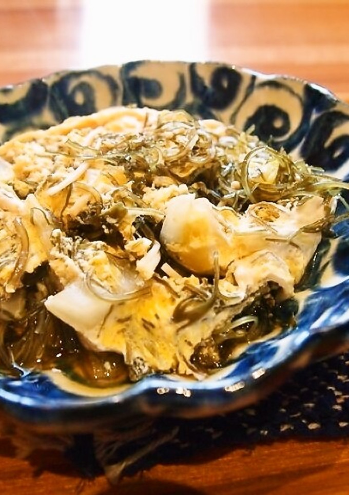 白菜ときざみ昆布の卵とじ-レシピのメイン写真