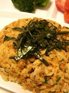 キムチ納豆卵チャーハン-レシピのメイン写真