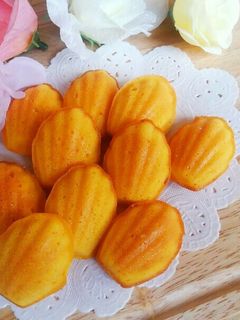 簡単❤かぼちゃマドレーヌ-レシピのメイン写真