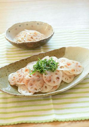 大葉香る♬レンコンの梅おかか和え-レシピのメイン写真