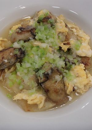 牡蠣と玉ねぎのねぎ塩とろ玉いため-レシピのメイン写真