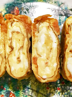 鮭フレークとチーズの卵焼き☆お弁当に!-レシピのメイン写真
