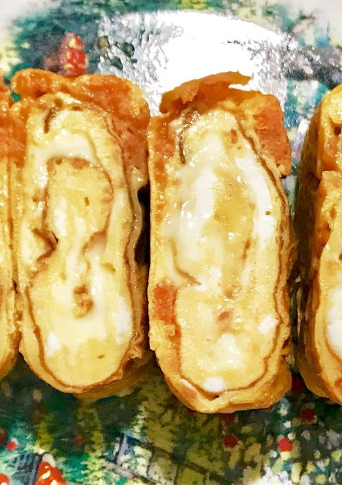 鮭フレークとチーズの卵焼き☆お弁当に！-レシピのメイン写真