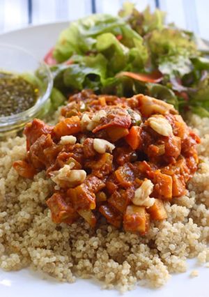 くるみと根菜のキヌアドライカレー-レシピのメイン写真