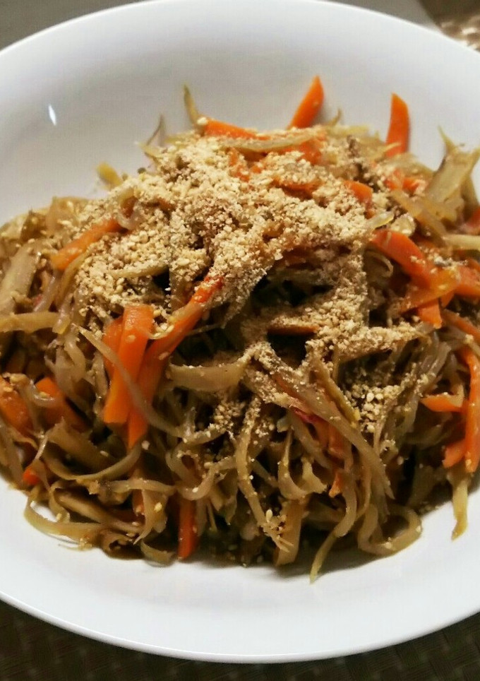 コク旨だよ！きんぴらごぼうの胡麻和え-レシピのメイン写真