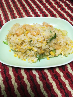 子供もパクパク!マヨでエビとレタスの炒飯-レシピのメイン写真