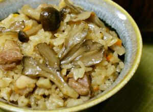 コクうま♪きのこと鶏の炊き込みご飯-レシピのメイン写真
