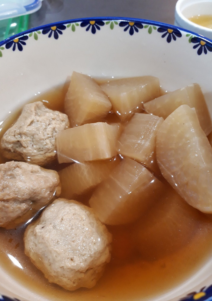 ＊簡単＊圧力鍋で大根とつみれの煮物-レシピのメイン写真