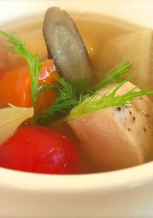 あっさり鶏ガラスープの作り方〜ポトフ-レシピのメイン写真
