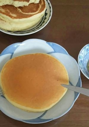 もっちりホットケーキ-レシピのメイン写真