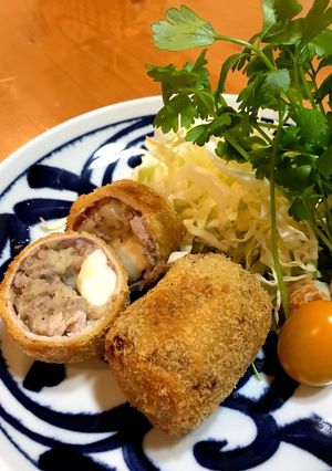 肉巻き☆コロッケ-レシピのメイン写真