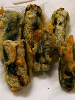 かぼちゃの煮物リメイク★海苔巻き天ぷら-レシピのメイン写真