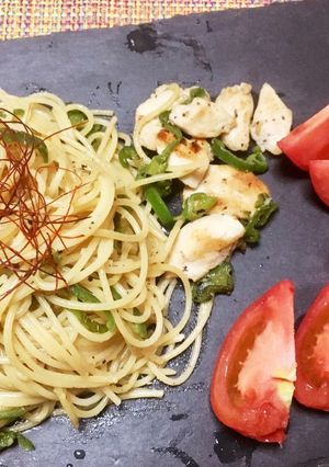 アンチョビのオイルソースパスタ-レシピのメイン写真