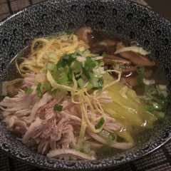 รูปของ あっさり鶏茶漬け、鶏飯（けいはん）風。
